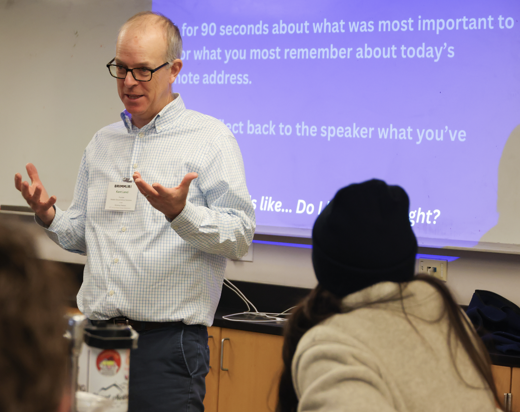 The Symposium speech and workshops give students an opportunity to indulge in topics related to civil discourse.